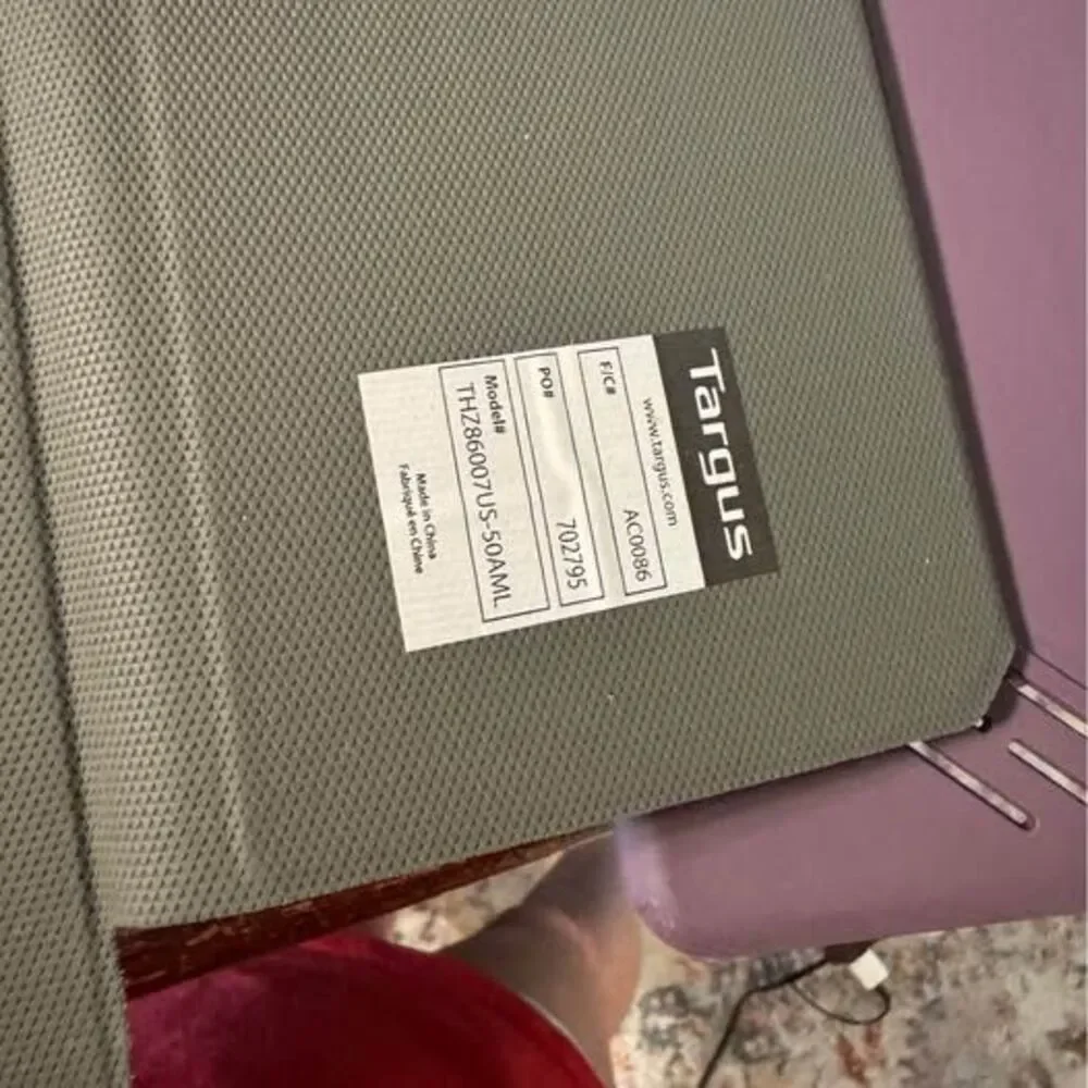 Targus VersaVu Purple Rotating Case for Apple iPad 10th Gen 10.9”